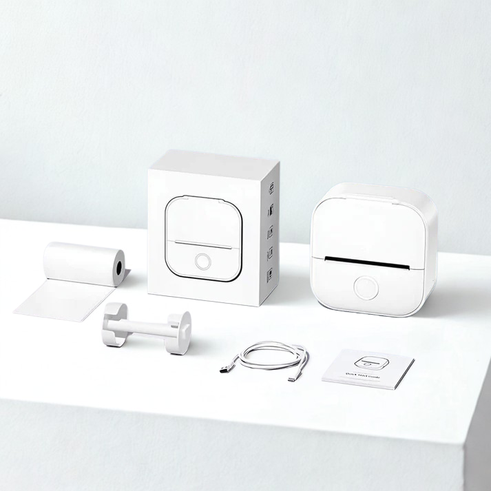 Printzy Imprimante d’étiquettes portable – Mini format