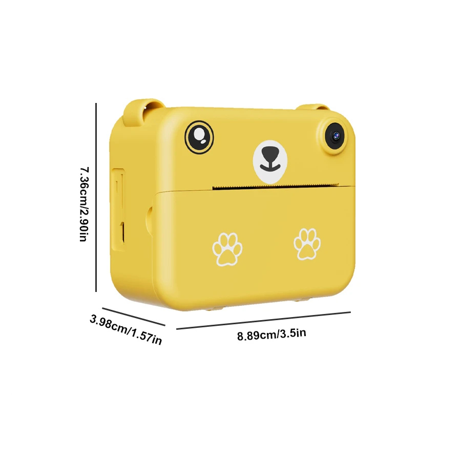 Appareil photo pour enfants – Impression instantanée & vidéo HD 1080P