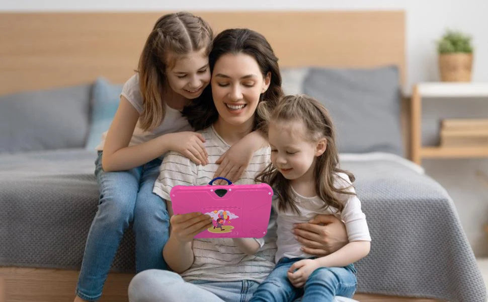 Tablette pour enfants 7 pouces – Éducative & ludique (Android, 4 Go RAM / 64 Go)