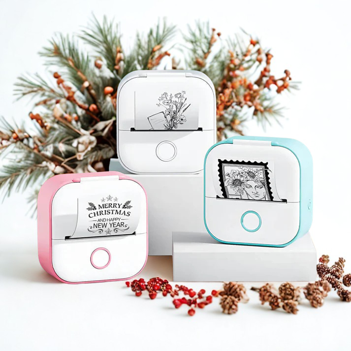 Printzy Imprimante d’étiquettes portable – Mini format